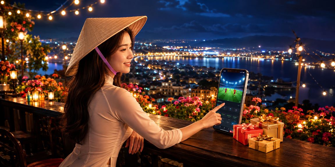 Người dùng trải nghiệm casino di động trong bầu không khí thơ mộng tại Đà Lạt