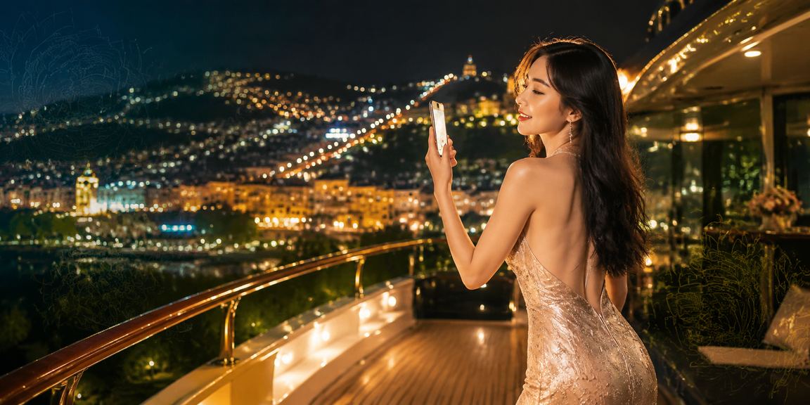 Người dùng kiểm tra ưu đãi khuyến mãi trên điện thoại tại Đà Lạt